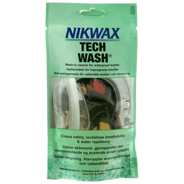 NIKWAX Nikwax Tech Wash Pouch 100ml [Box 12]
